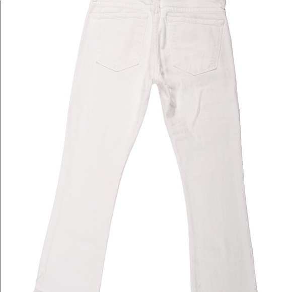 J BRAND CROPED SKINY JEANS WHITE SIZE 24 - Picture 7 of 7
